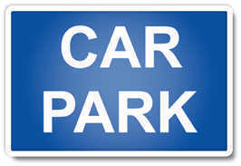 Football Parking for Home and Away fans at Stafford Street. Next to Landrover Jaguar £4