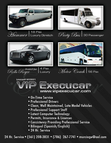 Airport Car Service, Miami Airport Transportation, Miami Airport Limo, Miami Airport Luxury Limousine, Airport limo 5621-208-3831