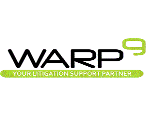 Warp9micro's profile picture. Your best partner for 
litigation support, e-discovery, and document management.