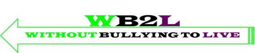 Without Bullying To Live! Movimento Antibullying! Estamos presentes em SP, RJ, RS, SC, BA e AM! Faça parte da equipe! Desabafe conosco wb2lbrazil@hotmail.com