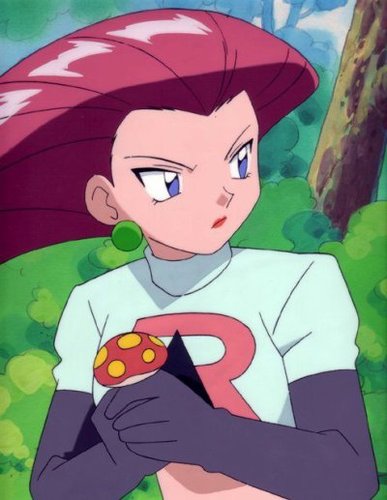 female half of team rocket. :) ♥ prepare for trouble and make it double .