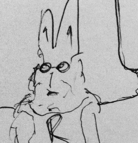Long-eared, short-tailed and big-bollocked Lord of the Universe.
