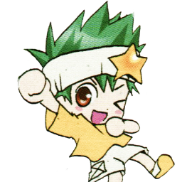 [V] @FakeAnime_RP Daichi (ダイチ) is Kukai's Guardian Character. I was born when Kukai wanted to do many sports but had to choose.