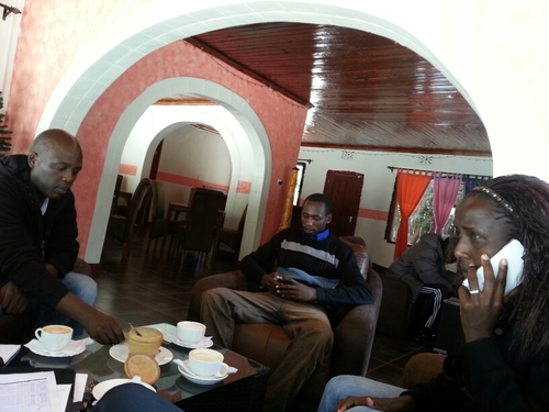 Restaurant & coffee shop for happy people in Iten, Kenya
