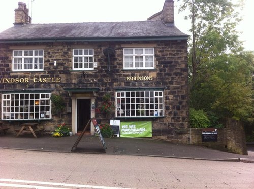 Landlady of The Windsor Castle, Marple Bridge