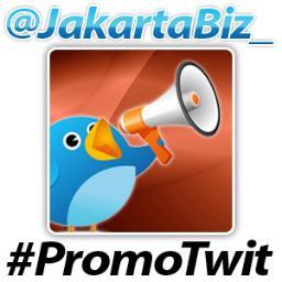 Tweet Bisnis Jakarta | Media Iklan & Promosi Bisnis Jakarta | Kirim Promosi dg mention @JakartaBiz_ | #PromoTwit Network