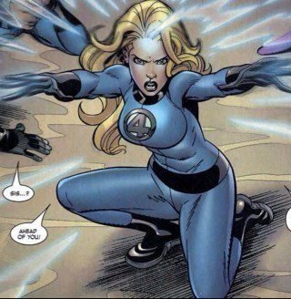 Susan Storm of the Fantastic Four. I'm prone to emotional breakdowns and almost psiconically immune to most assaults. #PreMarriage