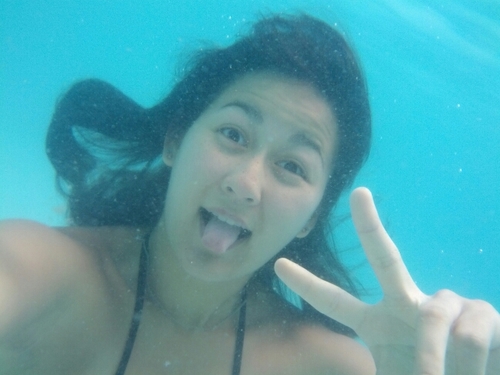 Smile everyday, 'cause the world looks better that way =D