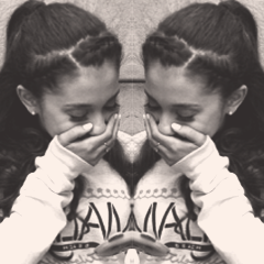 Roses are red, Violets are blue
God made me awesome,
But what the hell happend 2 you?!
♥Supporting and loving Ariana♥
