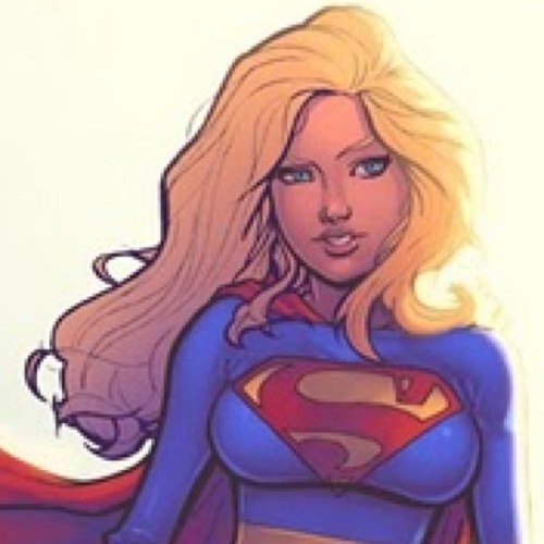 The Girl of Steel. Also known as Supergirl.