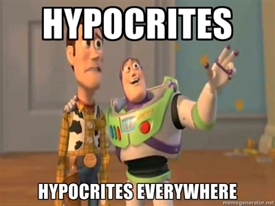 hypocrites are everywhere. just saying. submit your story to abcdefghypocrites@gmail.com. #hypocrites Enjoy (: