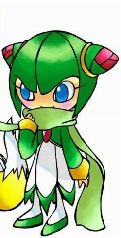 [12] Soy Cosmo the Seedrian, me encanta ayudar a mis amigos en todo. Gracias a Sonic, derrotamos a los Metarex. #SpanishFakeMobius