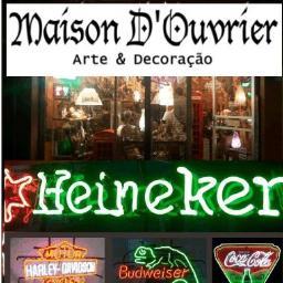 MaisonDOuvrier's profile picture. Objetos Retrô / Vintage, Luminosos em NEON personalizados, Arte em Ferro, Esculturas e peças do mundo inteiro!
Curta a nossa Fan Page em http://t.co/d5n3AdiR