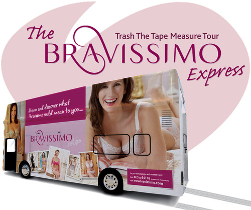 Bravissimo_Bus's profile picture. Bravissimo are expert bra fitters for D-KK cup women. We’re on a mission to Trash the Tape Measure & we’ll be stopping at Norwich, Bristol, Cardiff & Liverpool.