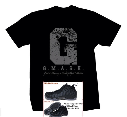 Clothing line available 2013
Instagram @GMASH_Co
For preview of upcoming merchandise. Contact:info@GMASHandCo.com