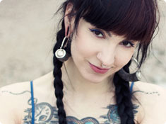 Suicide Girl, Menada Dance Collective member, vegan