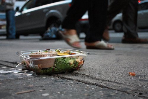 Beware of the mighty salad.