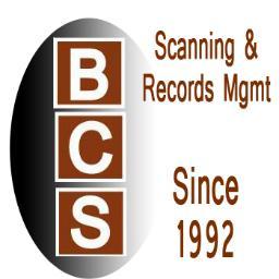 Document scanning & records management since 1992. Boston Computer Scanning, Inc.Cloud storage & on-site scanning available.