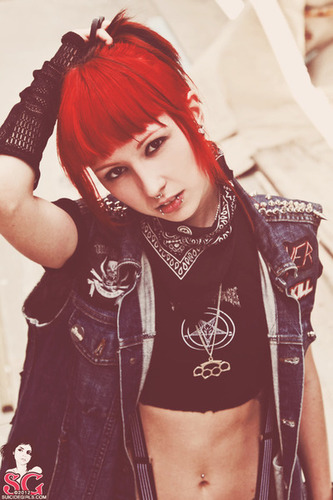 Discordia Suicide. Tattoo artist and Model. On the road and down for a ride. #VengeanceRPG