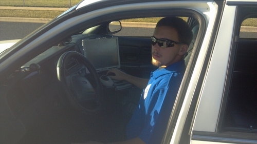Just out here trying to help people stay safe.
