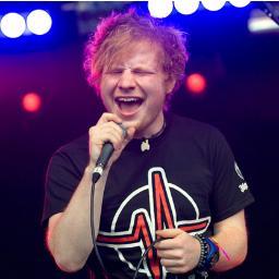I'd love for Ed to KISS ME. Then we'd get DRUNK, he'd GIVE ME LOVE on the SOFA, and in the morning he'd WAKE ME UP with some COLD COFFEE.(;