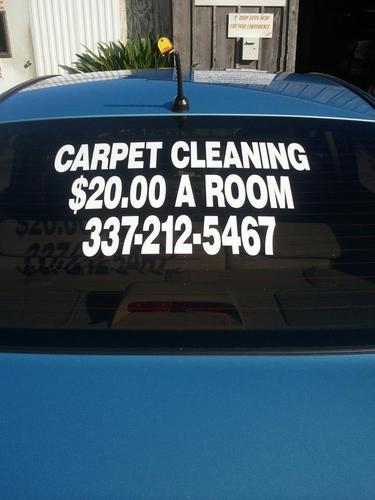 We clean carpet for $20 a room. We clean upholstery. We clean your carpet not your wallet.