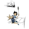 serviserror's profile picture. Badminton, Tenis, Badminton, Tenis again, Badminton always. (۳ ˘̶̀ ▼˘̶́)۳