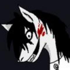 I'm jeff and I want Cupcakes or I make you go to sleep ... My sister  @CrazyPinkiePie ... (RP SIS)