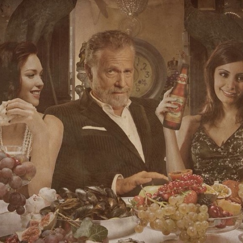 He's not a robot, and there are never any ads. He even replies. Take a glimpse into the life of the Most Interesting Man in the World.