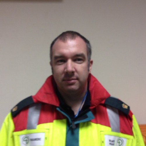 I am the Consultant Paramedic - Head of Clinical at WMAS. Have worked in the NHS for 28 years and been a paramedic for 22 years.