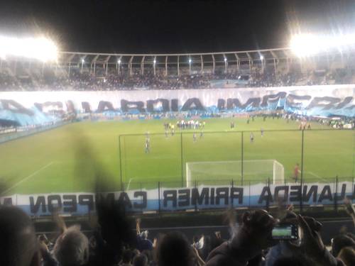hincha de Racing club