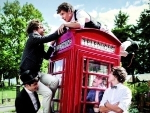 I stalk five boys in a band called (: One Direction.. There more than just a band, there my life, my inspiration.3 Basically.. Im a directioner(: