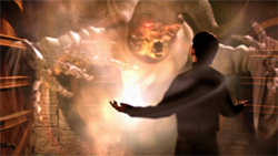 The First Evil. Beyond sin, beyond death. I am the thing the darkness fears. You'll never see me, but I am everywhere.