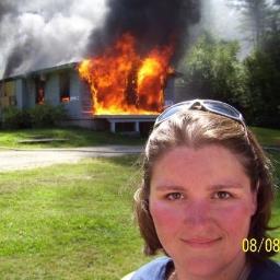 I get up, go to work, come home and when I can I fight fire.