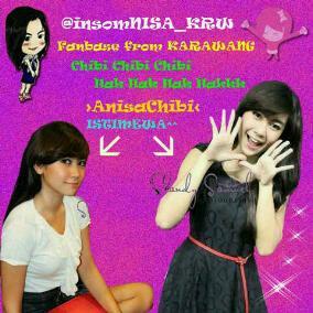 InsomNISA_KRW's profile picture. This is Fanbase official From Karawang | always keep support @AnisaChiBi | created : 26 Mart 2012