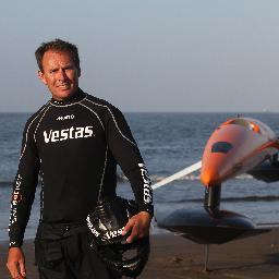 Paul Larsen and Team. Outright World Speed Sailing Record holder 65.45knot/500meter average, 24.11.2012.