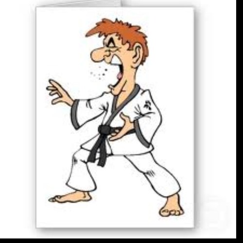 I have a lovely wife and two kids and study under the UKITF.
My son and I are both degree belts