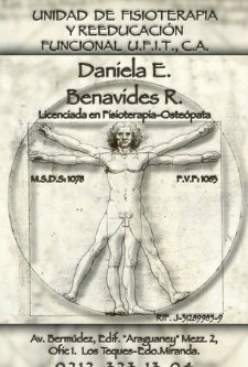 Unidad de Fisioterapia, Osteopatía y Reeducación Funcional. Equilibramos su cuerpo a través de la Terapia Manual, la alineación  postural y el movimiento.
