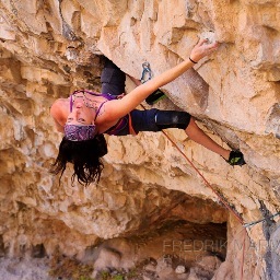 Veterinarian turned full-time rock climber loving life!