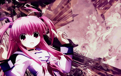 V @OtakuAnimeRP|Yui from Angel Beats|#PinkNoKami♥|SSS member|Vo. Gt. GirlsDeMo|OOC?? OwO|Call me Yui-nyan~