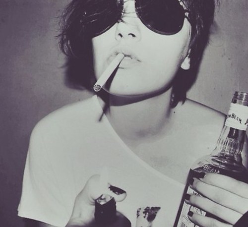 It's 5 o'clock somewhere. Weed and alcohol make me very happy. I am a fucking princess.