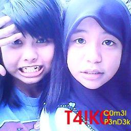 TaikoPendekk's profile picture. Hi , intro me ? 

ღ Noor Saliza 
ღ Just call me LYZA or KELY ♥ 
ღ 3-teen y/o .
ღ Seri Kembangan . 

DO ADD , DO TALK . thanks add tau , i loveyou