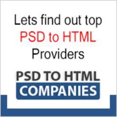 A directory that lists best PSD to HTML service providers. You can compare two or more companies on their prices, turnaround time.