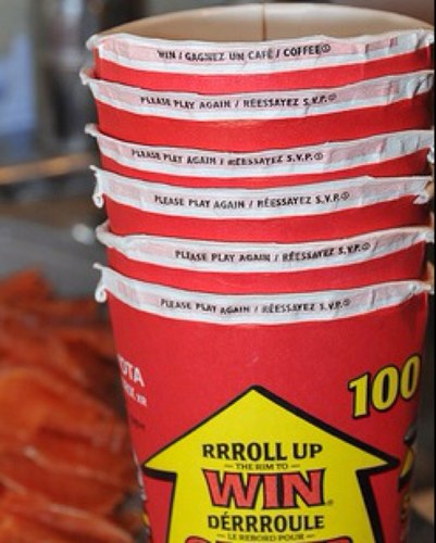 When buying Coffee turns out to be a disaster, why not tweet about it? #TimsProblems