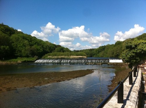 The Old Pump House Café, serving local produce with home cooked food and cakes in the lovely peaceful surroundings of Lopwell Dam on the outskirts of Plymouth.