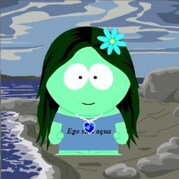 Hello. I'm a water nymph. Of all freaking places I chose to live in Stark's Pond, South Park. Aqua nymphae regula!!!
