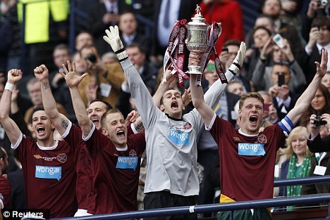 Hearts of Midlothian
5-1 best day of my life
since 1902 best song
:D