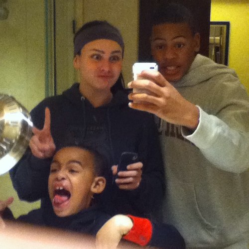 James! Track,friends,family and god everyday is a new day so follow me and i will follow back thanks;)!!!