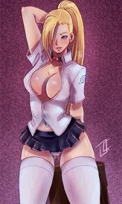 I'm Ino Yamanaka, Most beautiful chunin in the village. My team mates are Shikamaru and Choji. Dms are #open