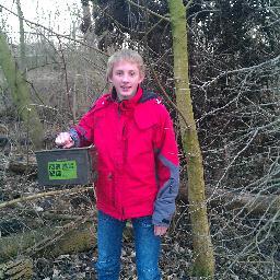 Geocacher, gaat naar het Scala College.